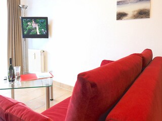 Strandpalais Ferienwohnung 35 -  Wohnzimmer