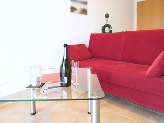 Strandpalais Ferienwohnung 35 -  Wohnzimmer