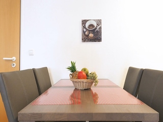 Strandpalais Ferienwohnung 35 - Essbereich