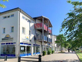 Strandpalais zentral gelegen, neben der Seebrücke