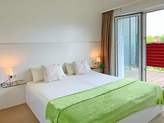Strandpalais Ferienwohnung 36 - Schlafzimmer
