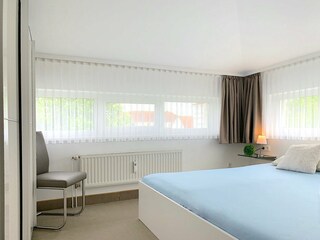 Strandpalais Ferienwohnung 36 - zweites Schlafzimmer