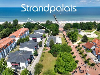 Strandpalais - TOP-Lage - direkt an der Ostsee