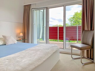 Strandpalais Ferienwohnung 37 - Schlafzimmer