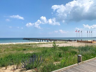 Ostseebad Boltenhagen, Blick zur Seebrücke