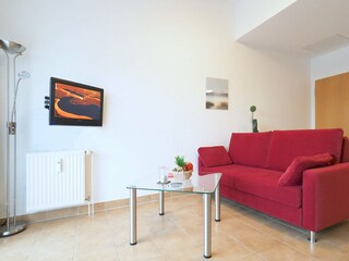 Strandpalais Ferienwohnung 38 -  Wohnzimmer