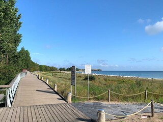Ostseebad Boltenhagen, die neue Dünenpromenade