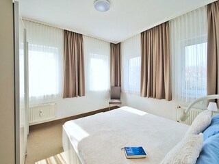 Strandpalais Ferienwohnung 42 - zweites Schlafzimmer