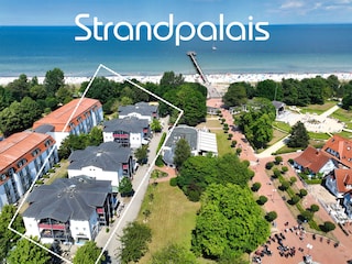 Strandpalais - direkt an der Ostsee