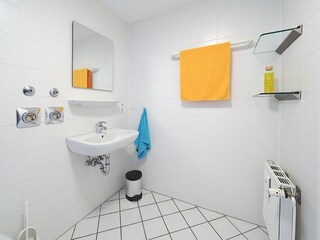 Strandpalais Ferienwohnung 44 - Duschbad