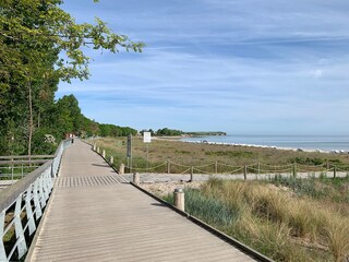 Ostseebad Boltenhagen, die neue Dünenpromenade