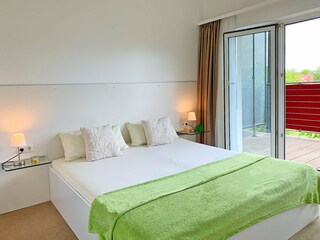 Strandpalais Ferienwohnung 47 - Schlafzimmer