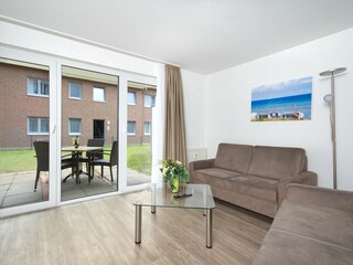 Residenz am Park, Ferienwohnung 01, Wohnbereich