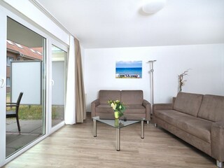 Residenz am Park, Ferienwohnung 01, Wohnbereich