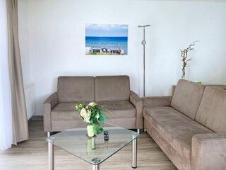 Residenz am Park, Ferienwohnung 01, Wohnbereich