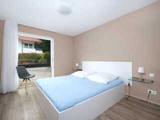 Residenz am Park, Ferienwohnung 01, Schlafzimmer