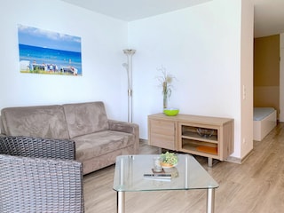 Residenz am Park Ferienwohnung 02, Wohnbereich