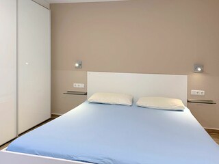 Residenz am Park Ferienwohnung 02, Schlafbereich
