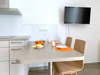 Residenz am Park Ferienwohnung 02, Essbereich