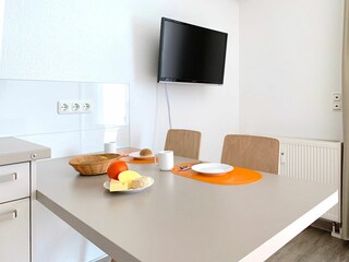 Residenz am Park Ferienwohnung 02, Essbereich