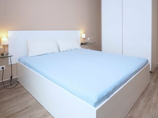 Residenz am Park, Ferienwohnung 04, Schlafzimmer