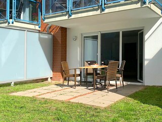 Residenz am Park Ferienwohnung 04 - Südterrasse