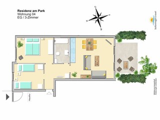 Residenz am Park, Ferienwohnung 04