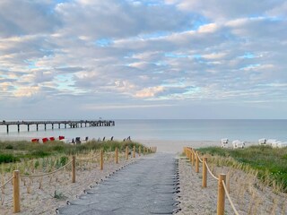 Ostseebad Boltenhagen, Düne und Blick zur Seebrücke