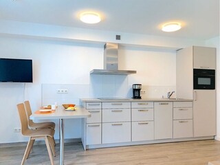 Residenz am Park, Ferienwohnung 05 moderne Küchenzeile