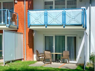 Residenz am Park, Ferienwohnung 05, Südterrasse