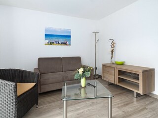 Residenz am Park Ferienwohnung 08 - Wohnbereich