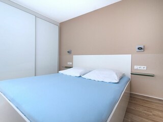 Residenz am Park, Ferienwohnung 08, Schlafbereich