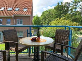 Residenz am Park, Ferienwohnung 12 - Südbalkon
