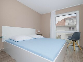 Residenz am Park, Ferienwohnung 12, Schlafzimmer