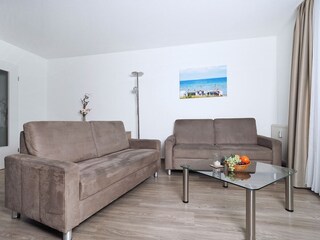 Residenz am Park, Ferienwohnung 12, Wohnbereich
