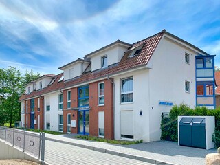 Residenz am Park, Eingangsbereich u. Tiefgaragenzufahrt