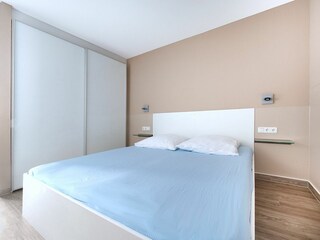 Residenz am Park, Ferienwohnung 14, Schlafbereich