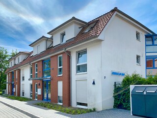 Residenz am Park, Eingangsbereich u. Tiefgaragenzufahrt
