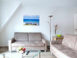 Residenz am Park, Ferienwohnung 16, Wohnbereich