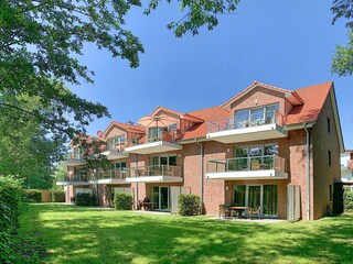 Apartmenthaus Weidenblick, Südseite