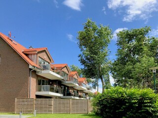 Apartmenthaus Weidenblick, Südseite