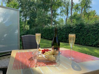 Weidenblick, Ferienwohnung 02, Südterrasse