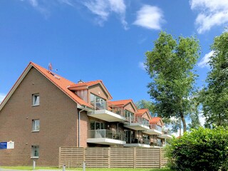 Apartmenthaus Weidenblick, Südseite