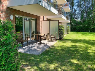 Apartmenthaus Weidenblick, Südseite