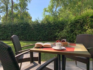 Weidenblick, Ferienwohnung 03, Südterrasse