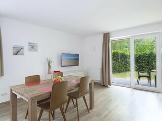 Weidenblick, Ferienwohnung 03, Essbereich