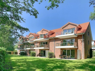 Apartmenthaus Weidenblick, Südseite