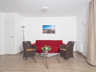 Weidenblick, Ferienwohnung 04, Wohnzimmer
