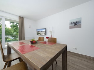 Weidenblick, Ferienwohnung 06, Essbereich