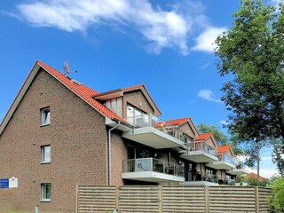 Apartmenthaus Weidenblick, Südseite